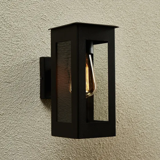 Farol de pared exterior. Aplique De Pared apto intemperie pintado a horno. 1º calidad. Fabrica