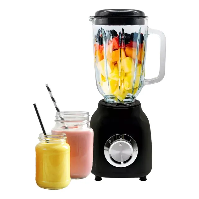 Licuadora Jarra Vaso De Vidrio 1.5 L Profesional Pica Hielo