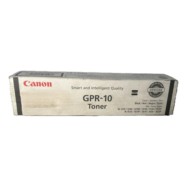 Cartucho De Toner Gpr-10 Canon Original Color Negro