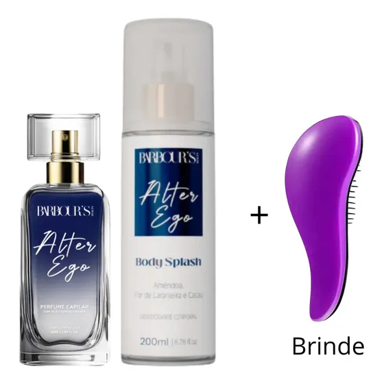 Perfume Capilar (nova Embalagem) 50ml E Bodysplash Barbour's Beauty 200ml Alter Ego