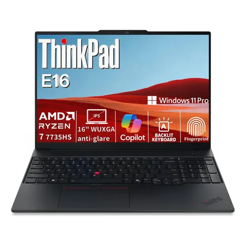 Notebook Lenovo E14 G6 AMD Ryzen 5 7535U 16GB 256GB SSD Windows 11
