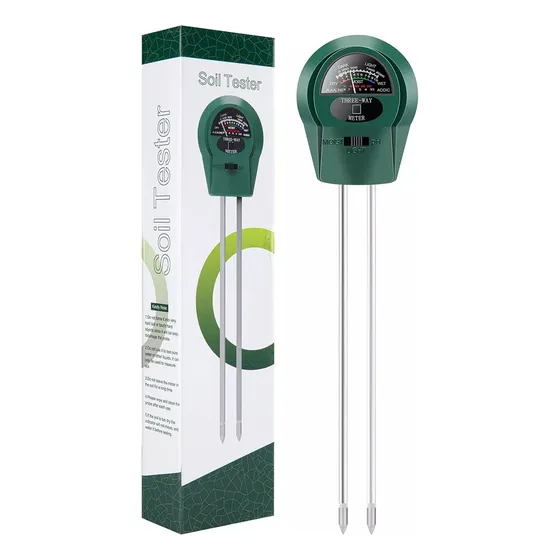 Medidor De Ph Luz Humedad 3 En 1 Para Suelo Plantas