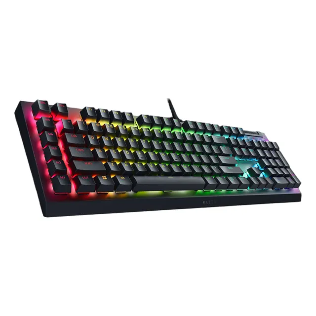 Teclado Gamer Blackwidow V3 X Yellow (español) Color del teclado Negro
