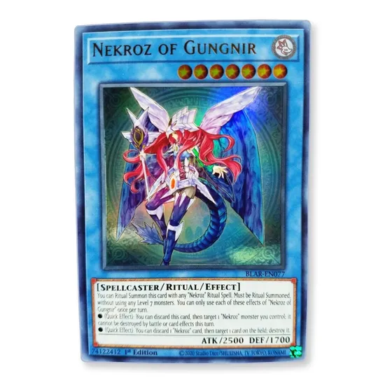 Yugi-oh! Nekroz Of Gungnir Blar-en077 Ultra
