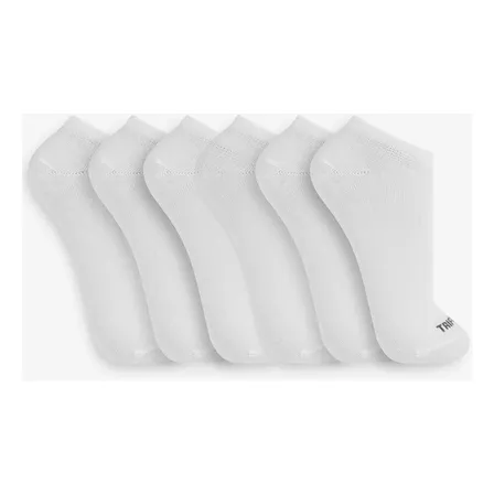 Kit 6 Meias Trifil Esportiva Invisivel 0900 Liso Med