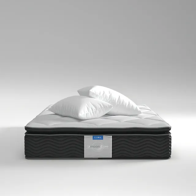 Colchón Restonic Individual Doomra Máximo Soporte Tecnología Freshdream Ortopédico E Hipoalergénico + 2 Almohadas Suaves