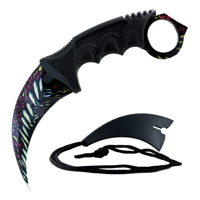 Cuchillo Karambit Csgo Tactico Tactical Outdoor Filo Funda