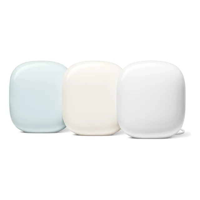 Sistema Wi-fi Google Nest Wifi Pro 6e Mesh Router, Paquete D