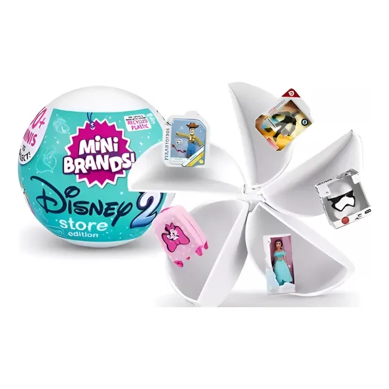 Disney 5 Surprise Mini Brands Serie 2 Coleccionable-7465zuru