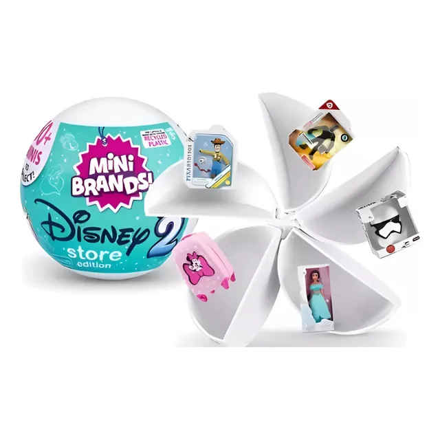 Disney 5 Surprise Mini Brands Serie 2 Coleccionable-7465zuru