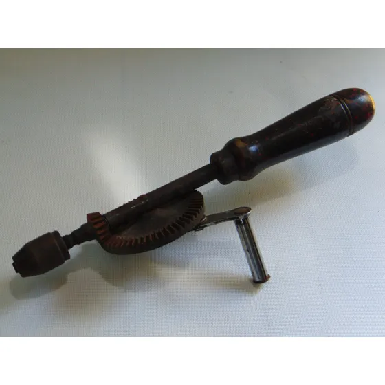 Taladro Manual Antiguo