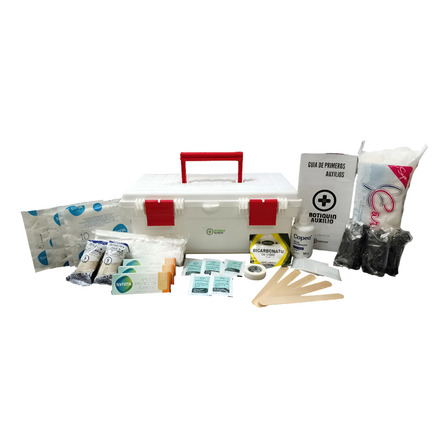 Botiquín Primeros Auxilios 68 Elementos Completo Eversafe Botiquín Primeros Auxilios 68 Elementos Completo Eversafe