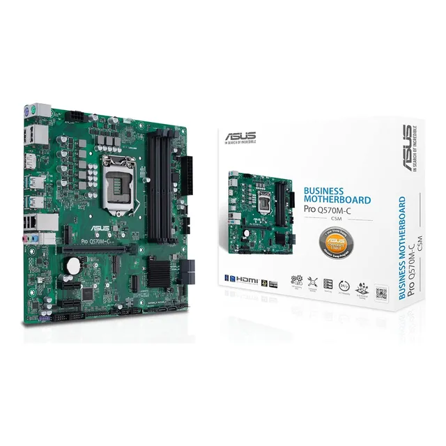 Tarjeta Madre Empresarial Intel Q570 Asus Pro Q570m-c/csm