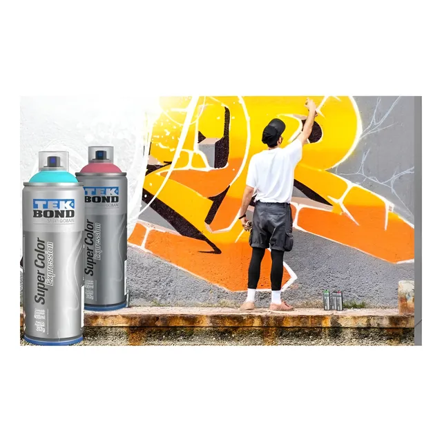 Aerosol Tek Bond Expression Para Grafitis Colores X  400 Ml