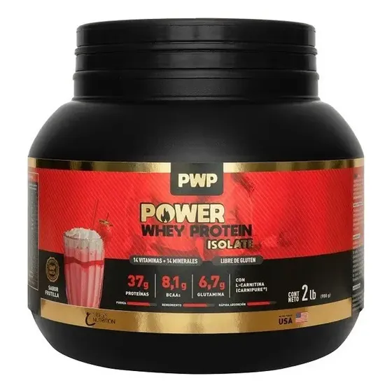 Proteina Power Whey Protein Isolada Cibeles 908g | Cuotas sin interés