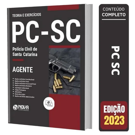 Apostila Concurso Pc Sc - Agente De Polícia