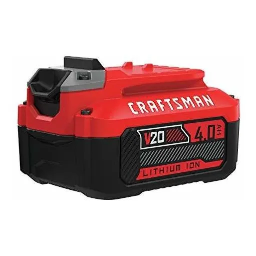 Batería De Iones De Litio Craftsman V20, 4.0 Amperios Por H
