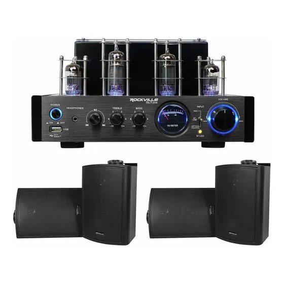 Blutube Led Amplificador Bluetooth Cine Casa+4 Altavoz