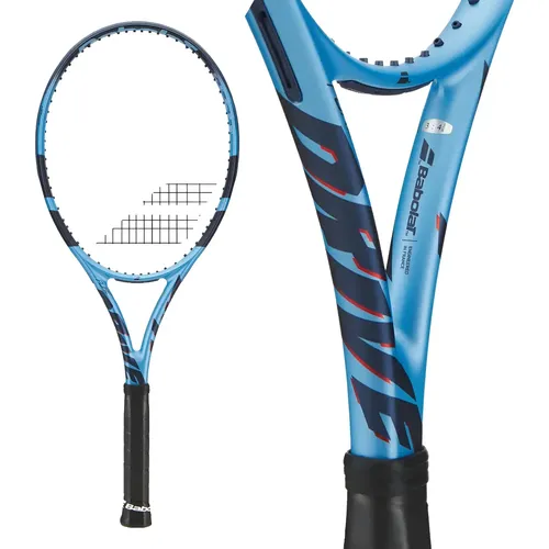 Raquete de Tênis Babolat Pure Drive 30° Aniversário Azul, 300g e