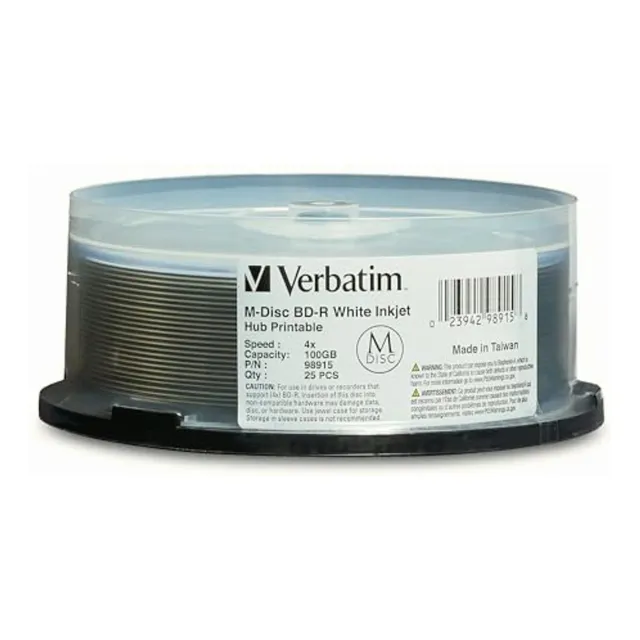 Verbatim Lethal Threat Reaper Chopper54, Para Hombre, 25pk