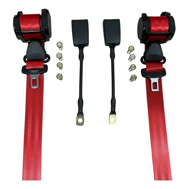 Cinturon De Seguridad Inercial Homologado X2 Universal Color