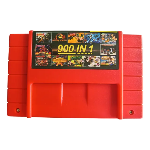 Cartucho Everdrive Super Nintendo Snes 900 En 1