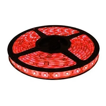 Kit Cinta Luz Led Unicolor Rollo 5mts Blanco Rojo Azul Verde
