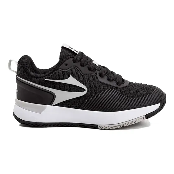 Zapatillas Topper Running Niño Cover Iv Kids Negro Gris Ras