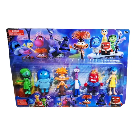 Muñecos Intensamente Set X6