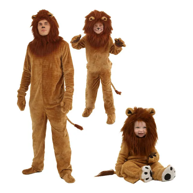 Disfraz De Rey León De Lujo Para Bebés Y Niños
