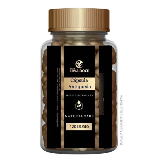 Composto Antiqueda E Fortalecedor Cabelos E Unhas 120 Doses