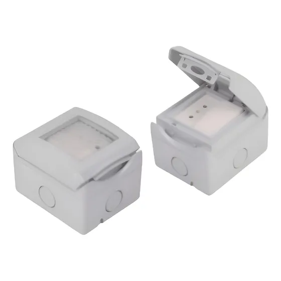 Doble Llave Unipolar Exterior Estanco Ip54 Intemperie Mig