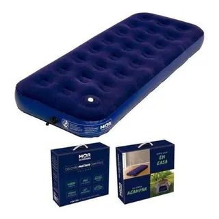 ColchĂŁo Inflavel Solteiro Multiuso Mor C/ Inflador Embutido + Kit Reparo ColchĂŁo Inflavel Solteiro Multiuso Mor C/ Inflador Embutido + Kit Reparo
