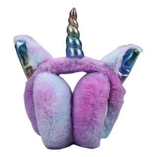 Orejeras Moradas Con Forma De Arcoíris, Regalo De Navidad Pa Orejeras Moradas Con Forma De Arcoíris, Regalo De Navidad Pa