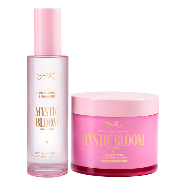 Hidratante Corporal + Spray Perfumado Mystic Bloom - Skelt Mystic Bloom Hidratante Corporal + Spray Perfumado Mystic Bloom - Skelt Mystic Bloom