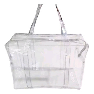 Bolsa Sacola Grande 100% Transparente Reforçada Presidio Bolsa Sacola Grande 100% Transparente Reforçada Presidio