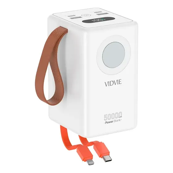 Banco Energía Batería Externa Power Bank 50000mah 22.5w Led