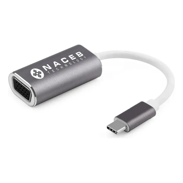 Adaptador Tipo C A Vga Naceb Technology Na-0110