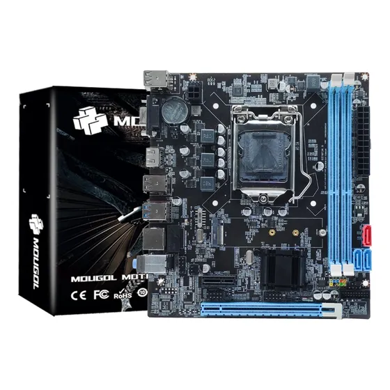 Placa Madre Intel Mougol B75m Lga1155 M.2 Nvme Para Videojue