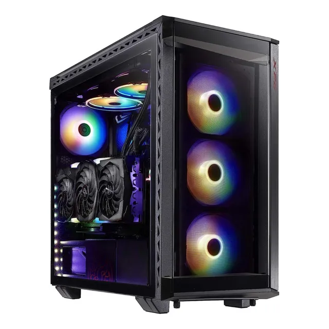 Gabinete Adata Xpg Battlecruiser Negro Rgb Vidrio 4ven Gamer