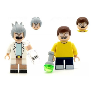 Set De Figuras Rick Morti Para Armar Doble Rostro Set De Figuras Rick Morti Para Armar Doble Rostro