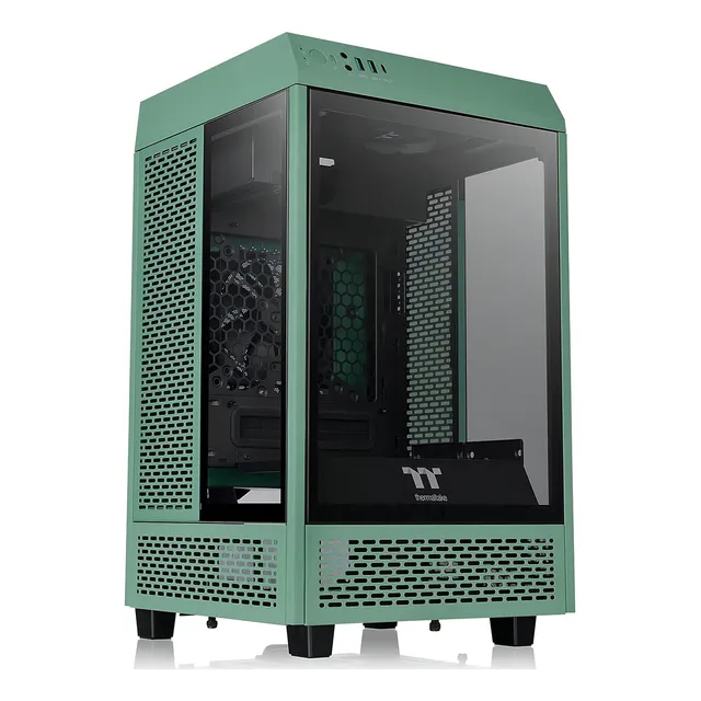 Gabinete para computadora de escritorio Thermaltake The Tower 100 CA-1R3-00SCWN-00 CA-1R3-00SCWN-00 verde
