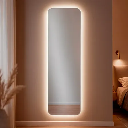 Espelho Led Corpo Inteiro Retangular 150x50 Sala Quarto