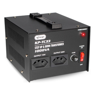 Transformador 110v E 220v Conversor De Tensão 1000va Energia Transformador 110v E 220v Conversor De Tensão 1000va Energia