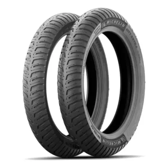Pneu Michelin 80/100-18 + 100/90-18 City Extra Tl