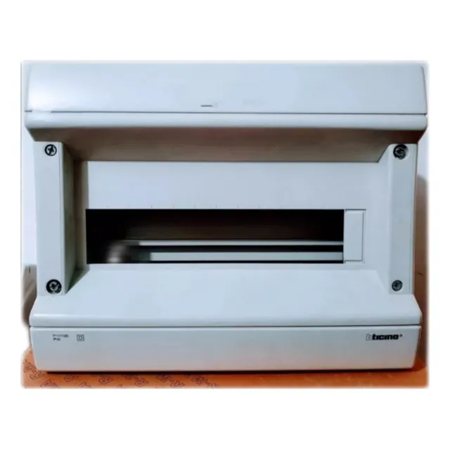 Tablero Sobreponer Llaves Riel 12p Btdin Bticino Ip40 