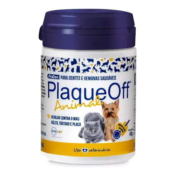 Plaque Off Removedor De Tártaros 40 G Inovet Envio Imediato