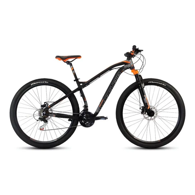 Bicicleta Mercurio Ranger Pro Rodada 29 Color Negro/Naranja Tamaño del cuadro Único