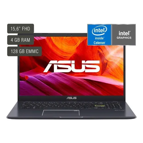 Notebook Asus E510-15,6  celeron N4020/ram 4gb+128gb Emmc