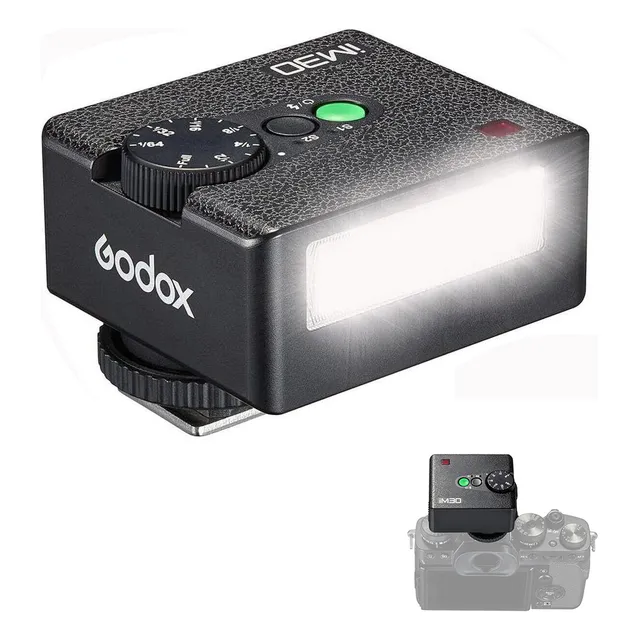 Godox Im30 Mini Flash De Zapata Disparo Portátil Al Aire Lib